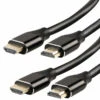 2 Câbles HDMI High-Speed 2.1 Jusqu'à 8K - 1 M -Magasin D'électronique 2 cables hdmi high speed 2 1 jusqu a 8k 1 m ref ZX3107 1