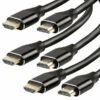 3 Câbles HDMI High-Speed 2.1 Jusqu'à 8K - 50 Cm -Magasin D'électronique 3 cables hdmi high speed 2 1 jusqu a 8k 50 cm ref ZX3106 1