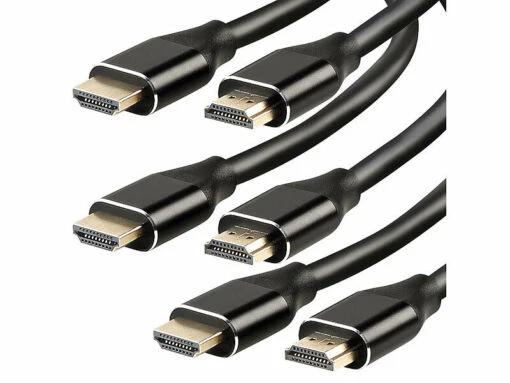 3 Câbles HDMI High-Speed 2.1 Jusqu'à 8K - 50 Cm -Magasin D'électronique 3 cables hdmi high speed 2 1 jusqu a 8k 50 cm ref ZX3106 1