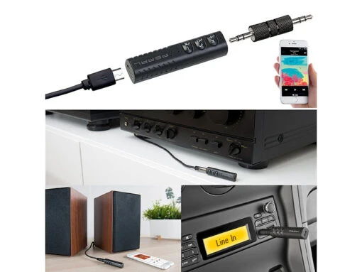 Adaptateur Audio Jack à Fonctions Bluetooth Et Mains Libres BTA-40 -Magasin D'électronique adaptateur audio jack a fonctions bluetooth et mains libres bta 40 ref PX4744 9