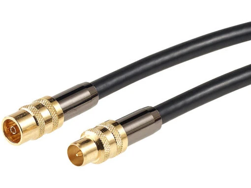 Câble Antenne Coaxial HDTV Premium 105 DB - 3 M -Magasin D'électronique cable antenne coaxial hdtv premium 105 db 2 m ref PX8952 1