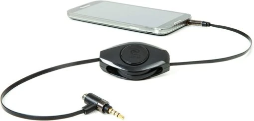 Câble Jack Rétractable Avec Microphone Intégré -Magasin D'électronique cable jack retractable avec microphone integre ref TG2397 1