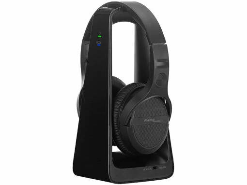 Casque Stéréo Sans Fil 2,4 GHz Avec Station De Chargement OK-300 -Magasin D'électronique casque stereo sans fil 2 4 ghz avec station de chargement ok 300 ref ZX1840 6 1