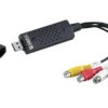 Convertisseur Vidéo & Audio Vers USB VHS 2 PC VG-202 -Magasin D'électronique convertisseur video audio vers usb vhs 2 pc ref PX8048 1