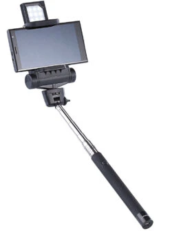 Lampe Photo/vidéo 15 LED Avec Trépied Pour Smartphone Et Perche à Selfie -Magasin D'électronique lampe photo video 15 led avec trepied pour smartphone et perche a selfie ref NX9057 4