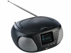 Lecteur CD Portable Avec Bluetooth / DAB+ / FM / USB / AUX -Magasin D'électronique lecteur cd portable avec bluetooth dab fm usb aux ref ZX3351 1